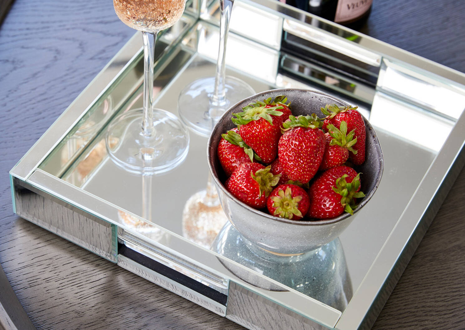 Charlize Mirror Trays