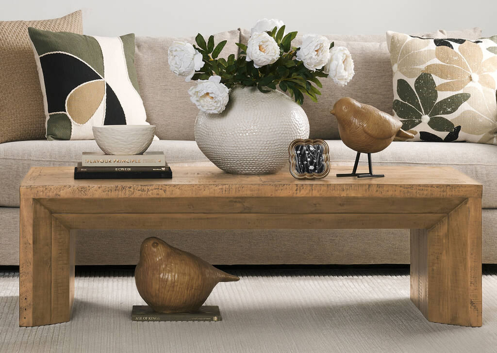 Bougie en pot Carara feu camp 3 m&egrave;c. bl