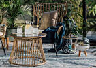 Paniers en treillis Jackman naturels/noirs