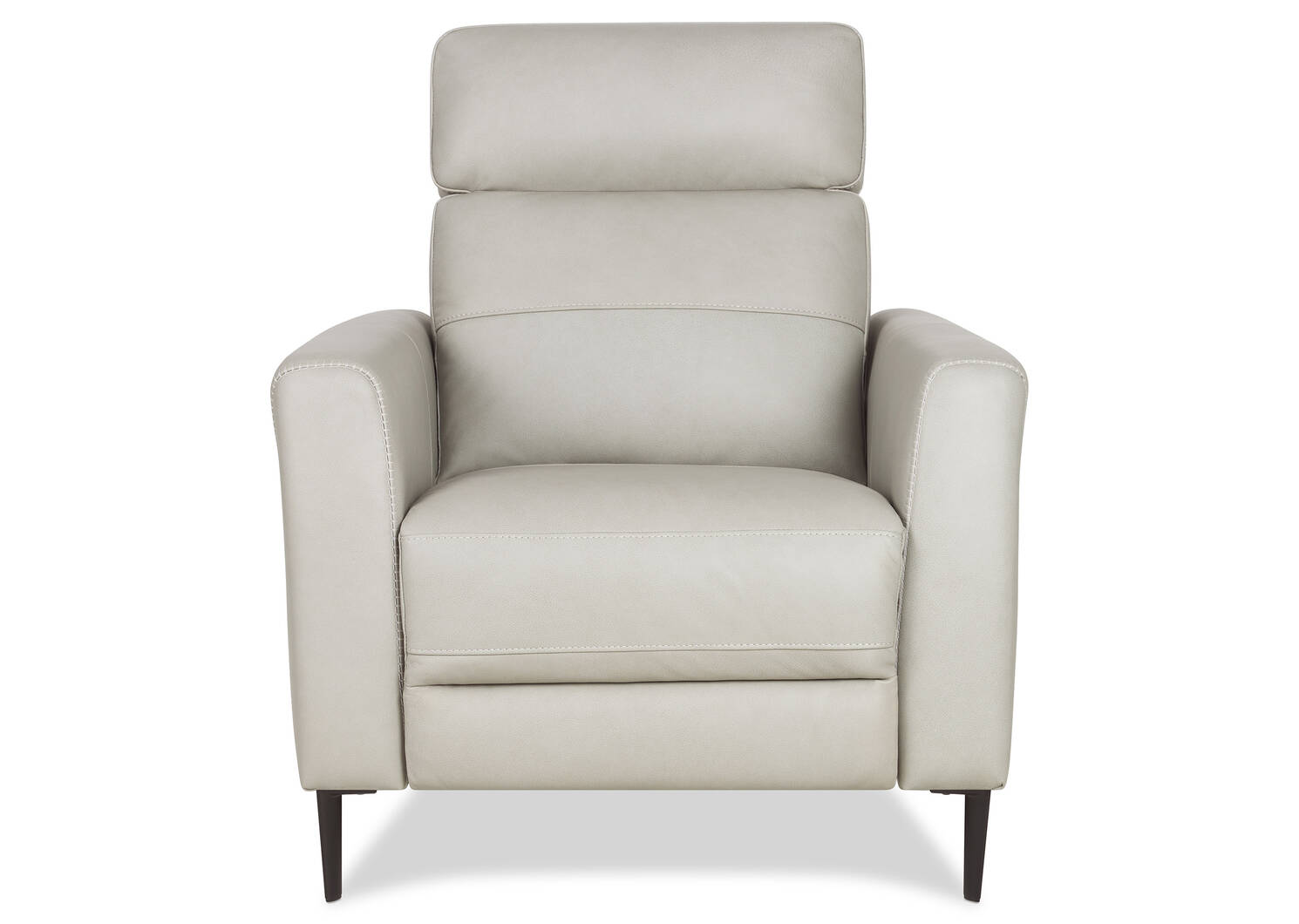 Pearson Leather Recliner Ashby Dove Urban Barn