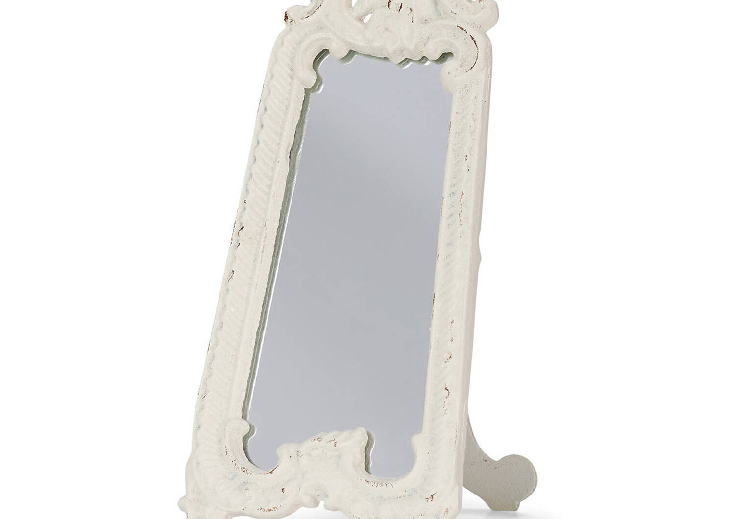 Miroir de coiffeuse Libby blanc