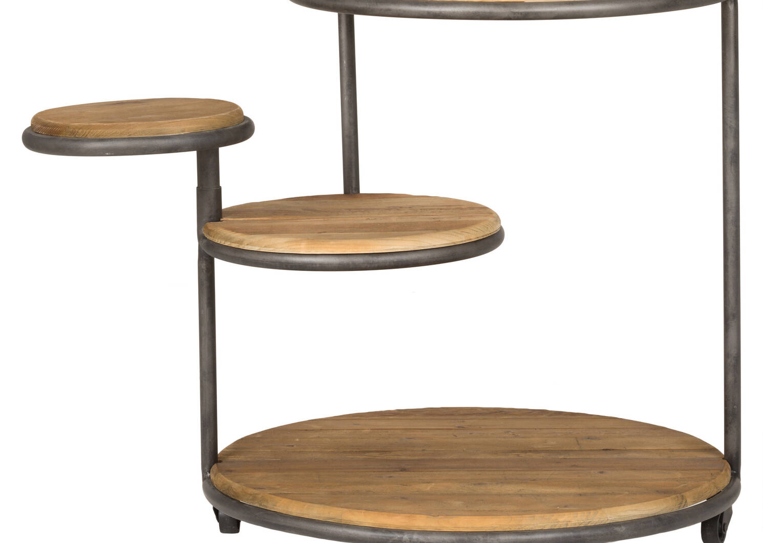 Yaletown Swingarm Side Table Faded Pine Urban Barn