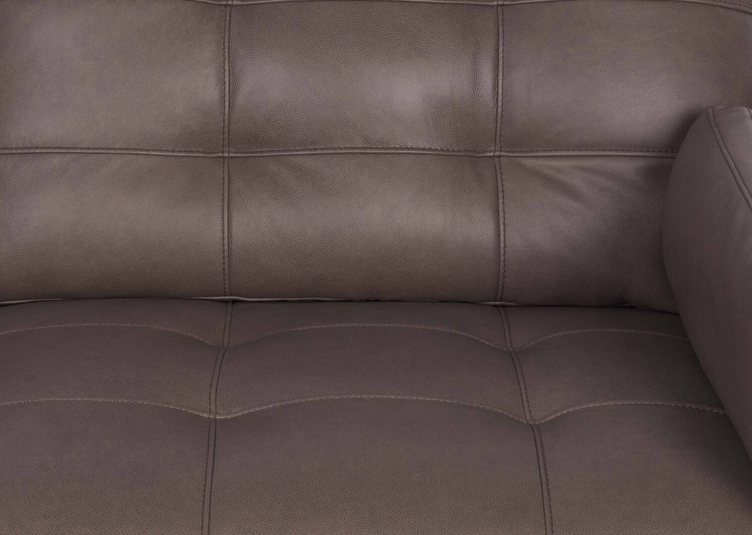 Graham Leather Relaxer Sofa -Ashby Stout