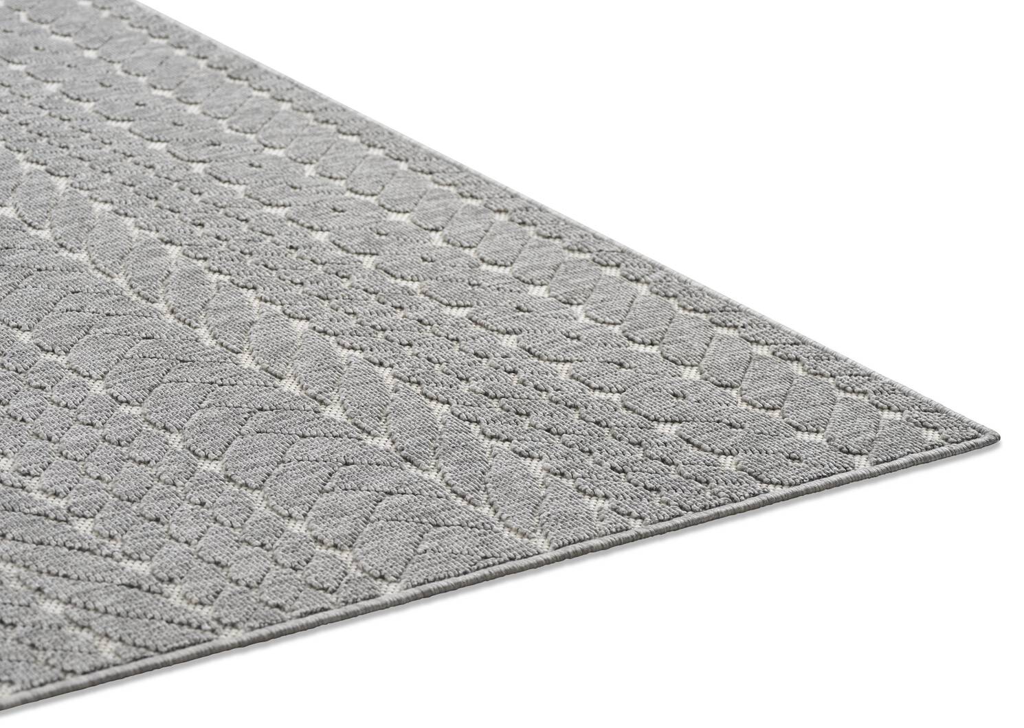 Nita Rug - Cable Grey/Ivory