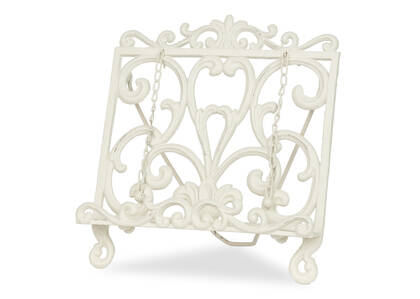 Olivia Cookbook Stand White