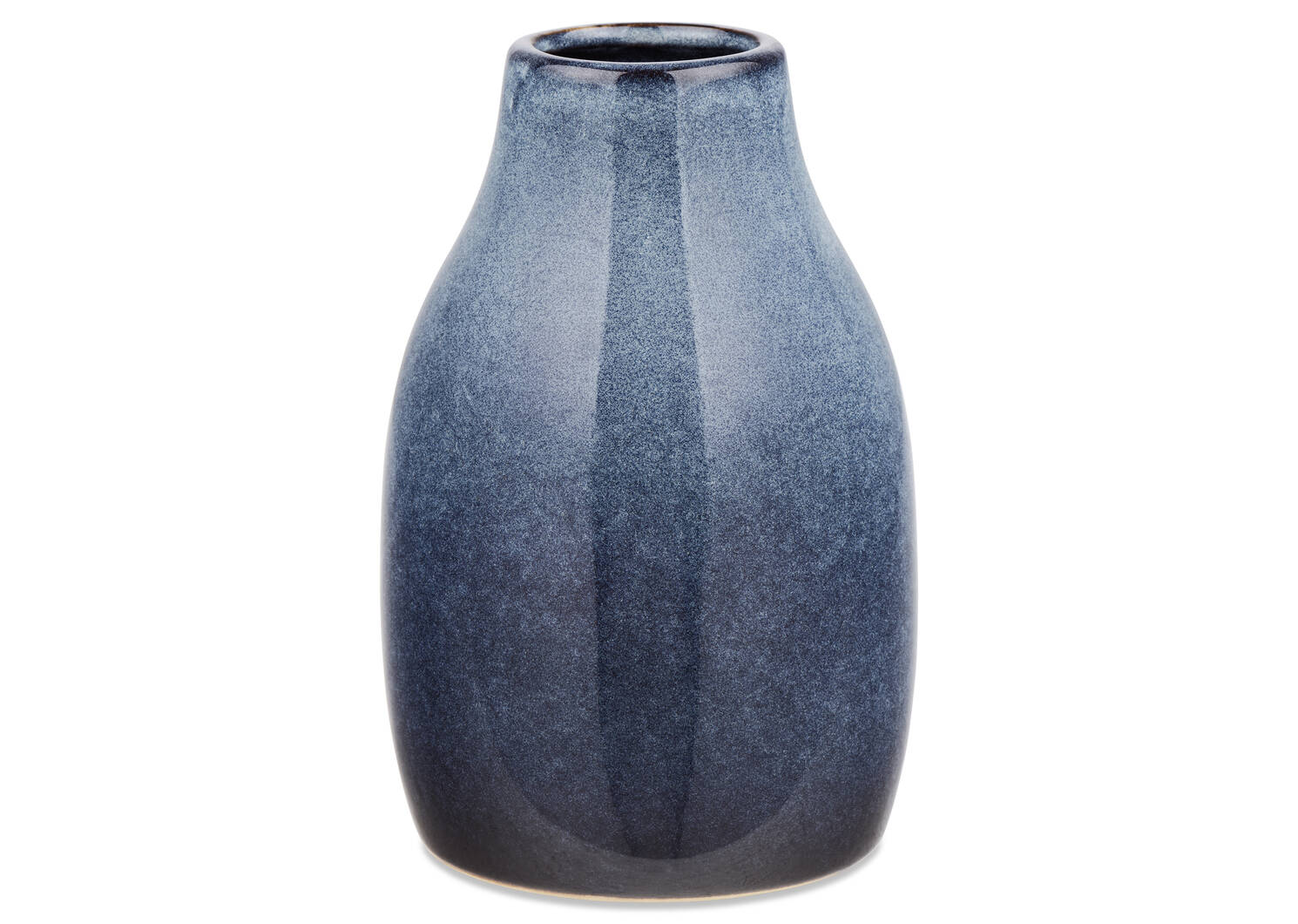 Lacie Vase Short Blue