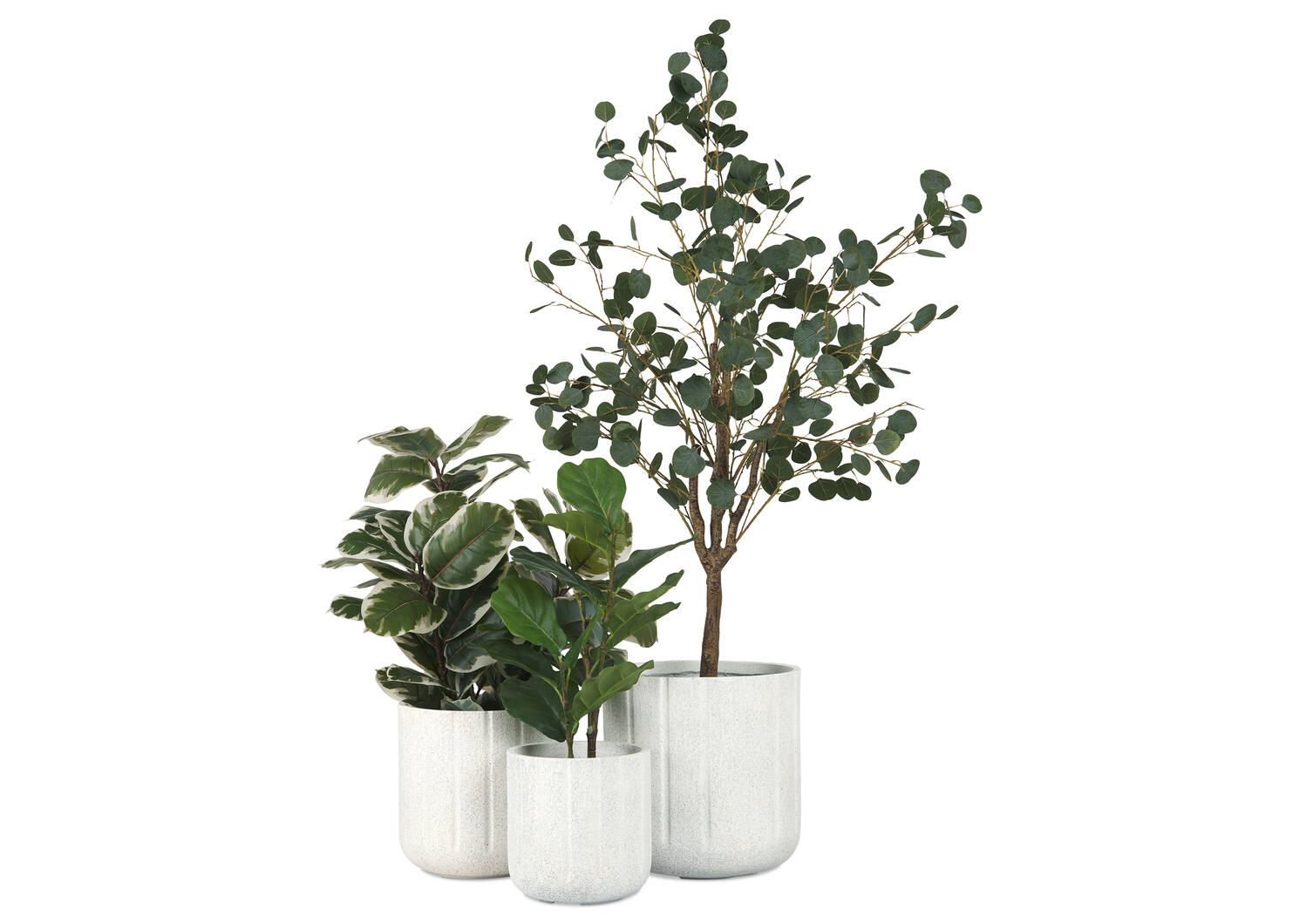 Kora Planter Large White