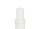 Mesa Candle Holder Small White