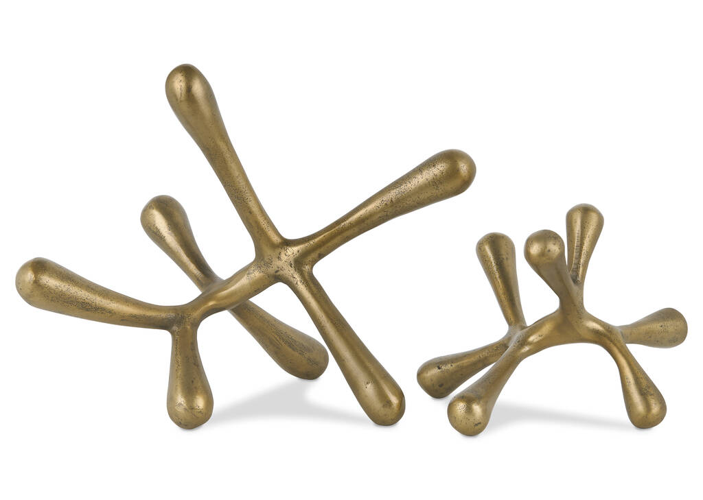 Ozzy Object Antiqued Brass