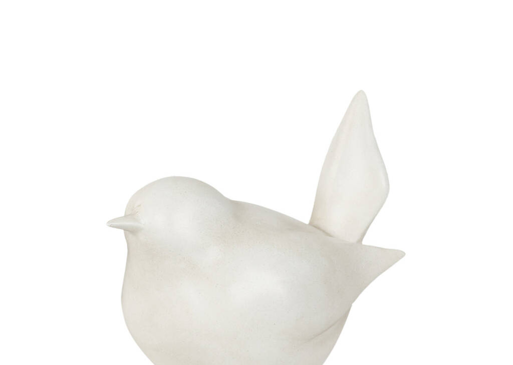 Tissa Bird Decor Small White