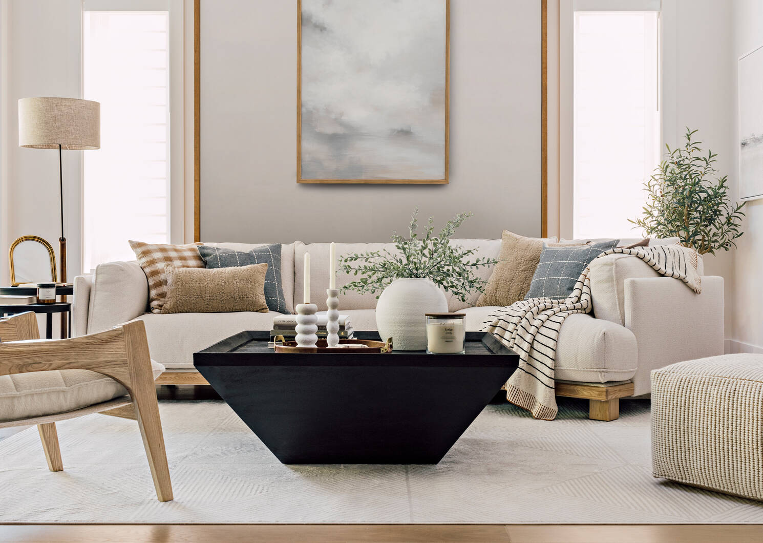 Lampe sur pied Burton