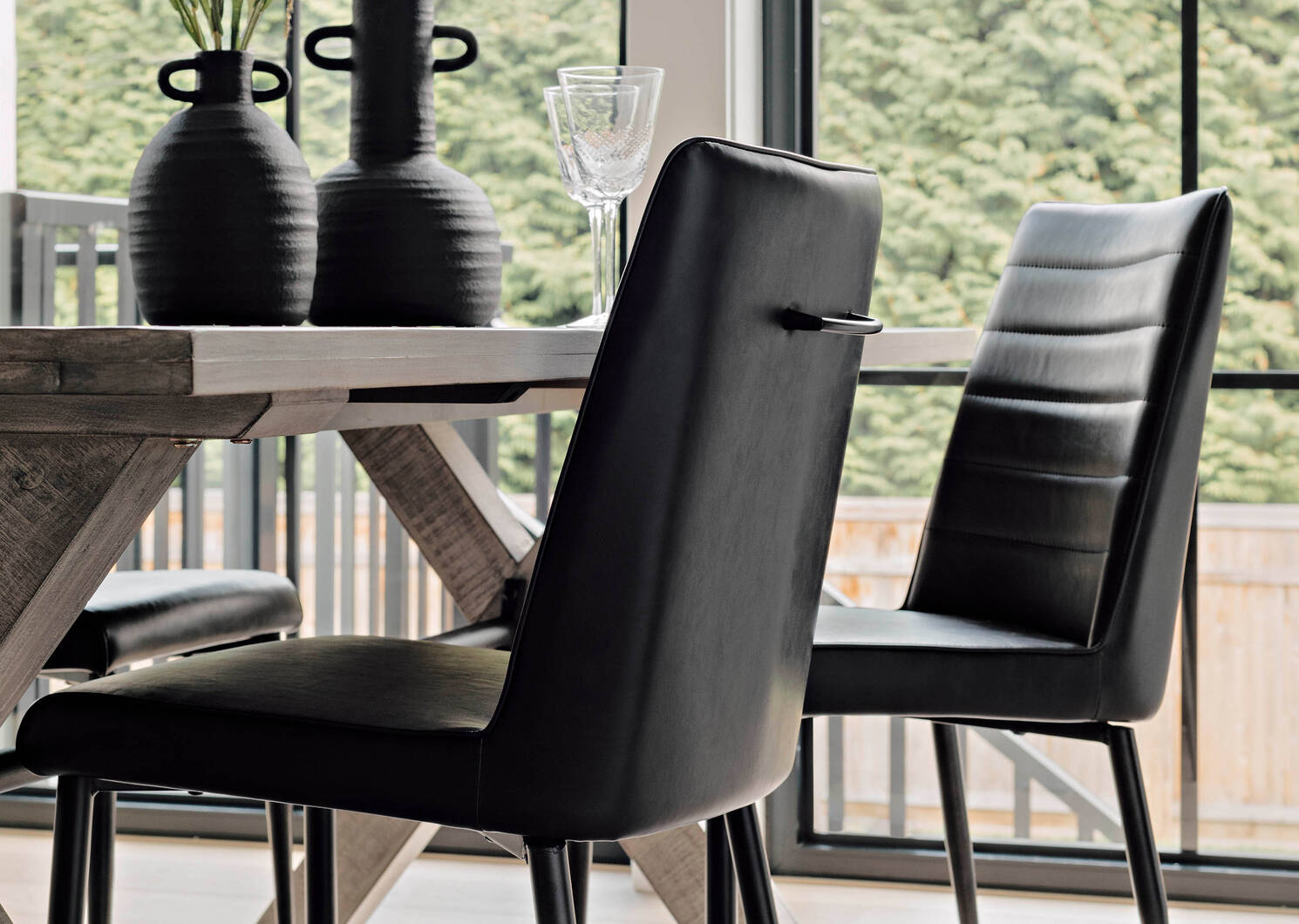 Chaise Pendrell -Tayamo ardoise