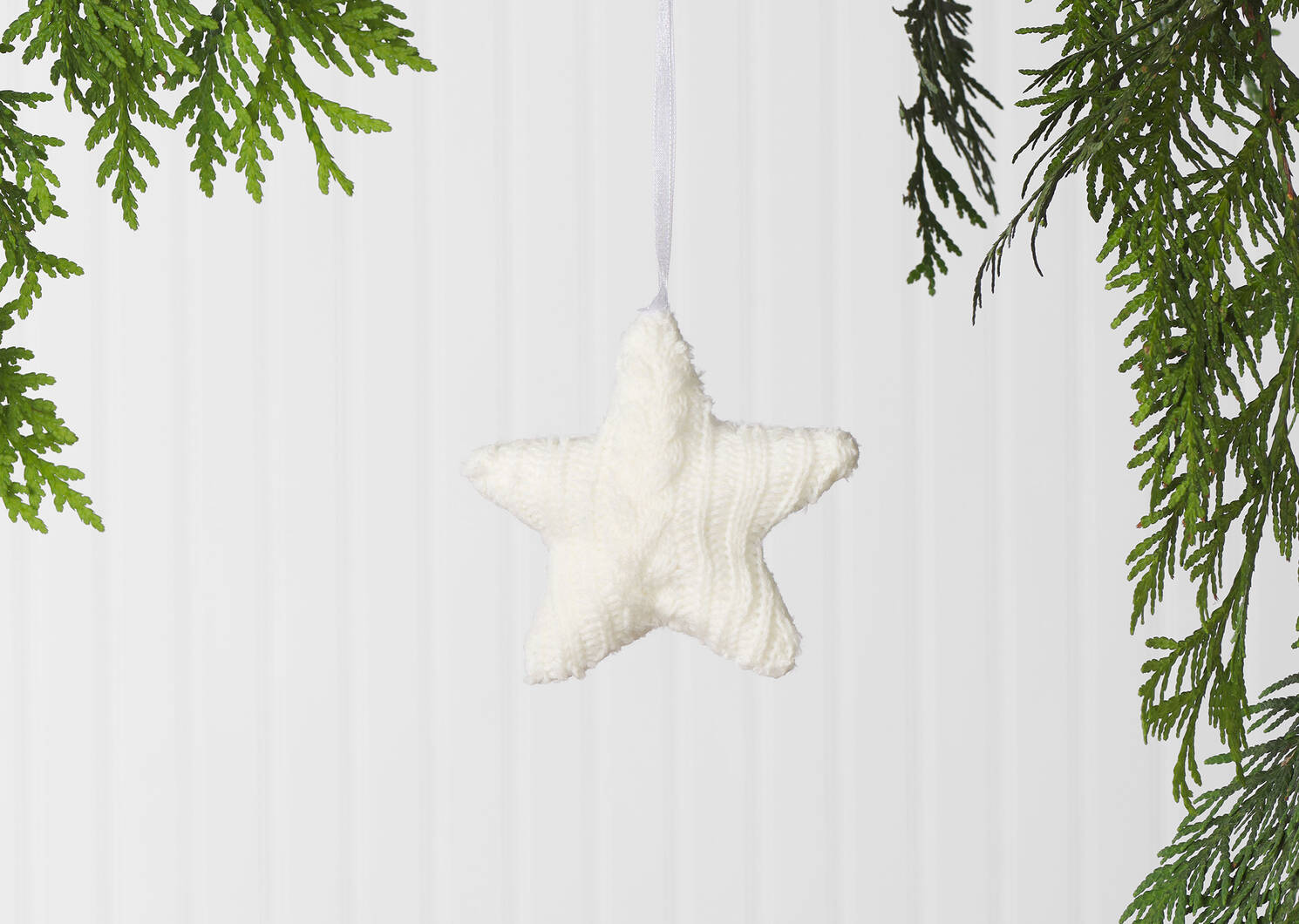 Harmony Knit Star Ornament