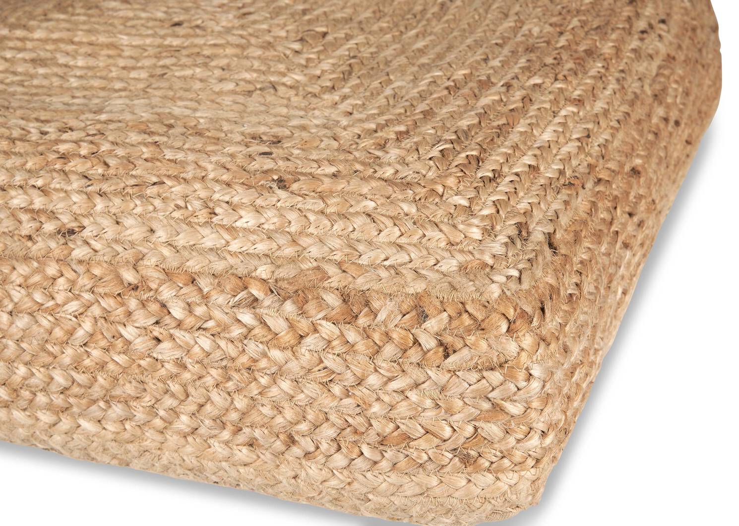 Ramirez Square Jute Floor Cushion Nat