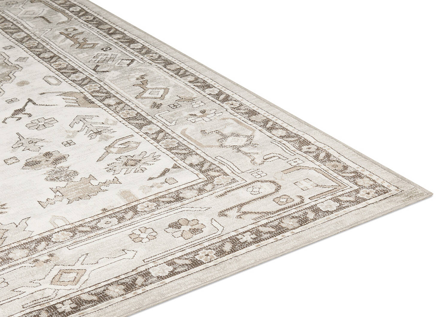 Faris Rug 94x133 Grey Silver Urban Barn
