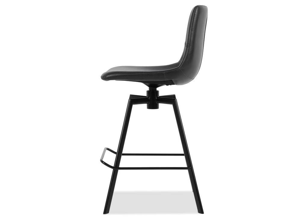 Callie Swivel Counter Stool -Scott Black