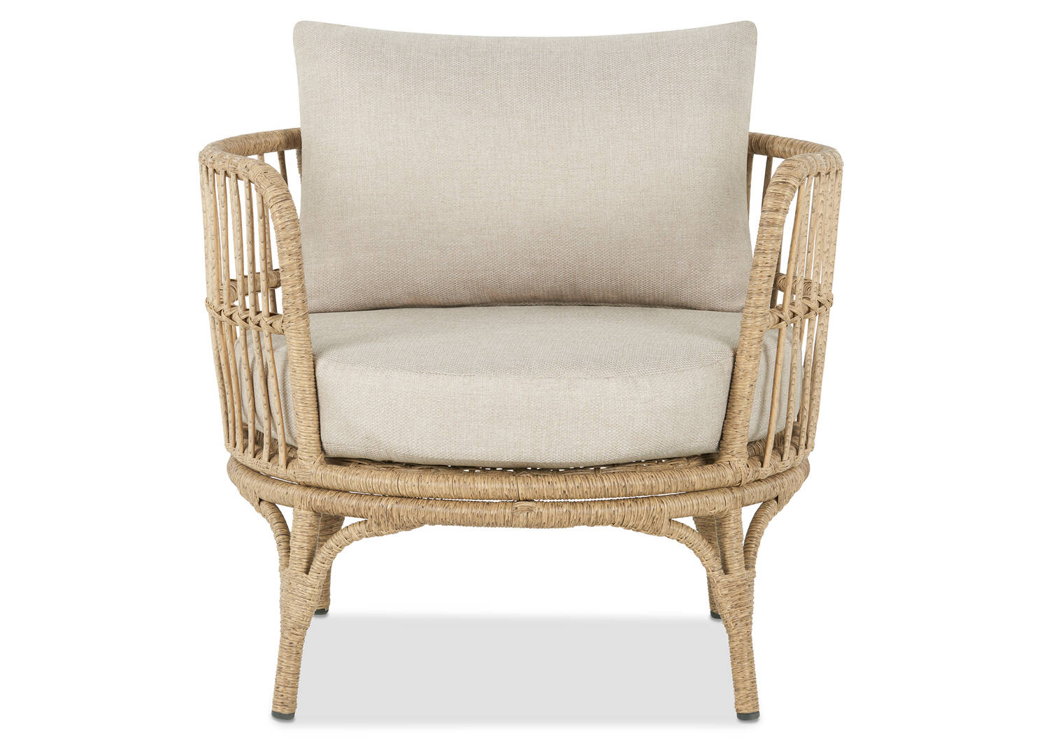 Fauteuil d'extérieur Millie -naturel/lin