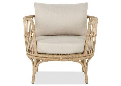 Fauteuil d'extérieur Millie -naturel/lin