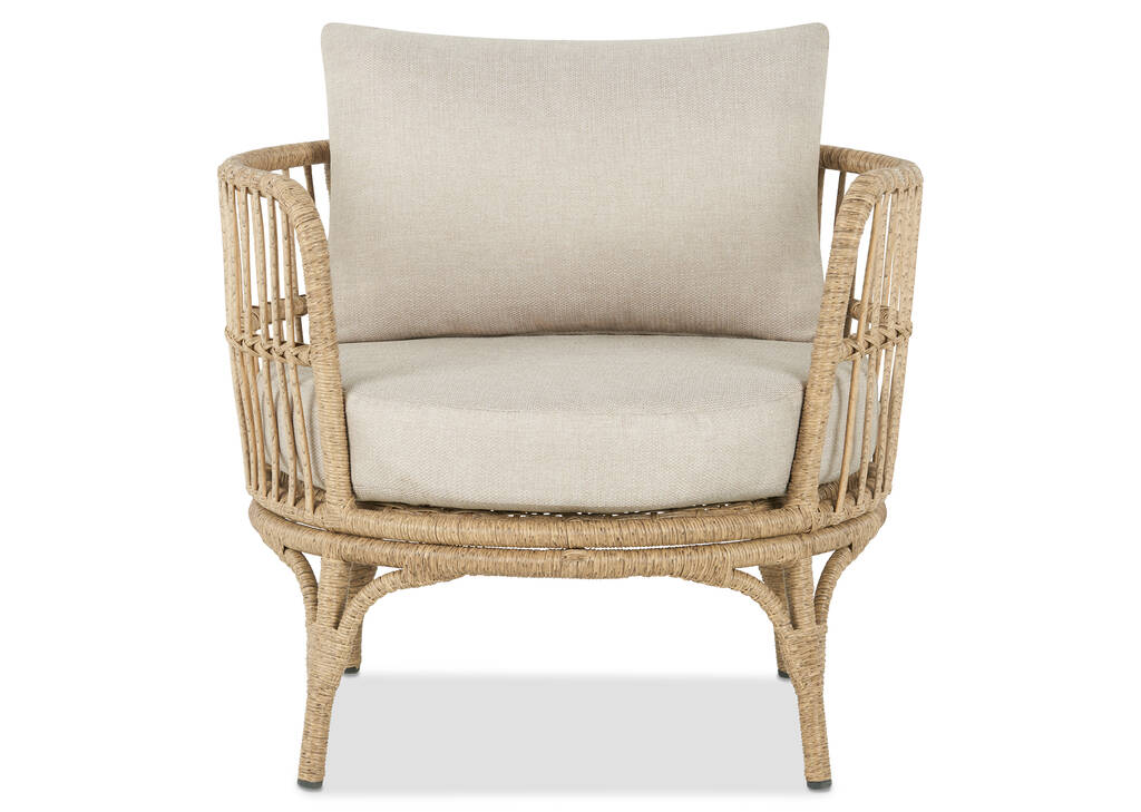 Fauteuil d'extérieur Millie -naturel/lin