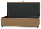 Lillian Storage Ottoman -Ruby Walnut
