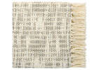 Mazie Throw Ivory/Sand/Grey