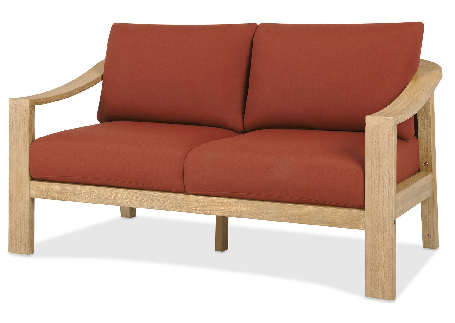 Tulum Outdoor Loveseat -Rust