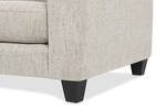 Bronx Round Chaise LCF -Fairfax Almond