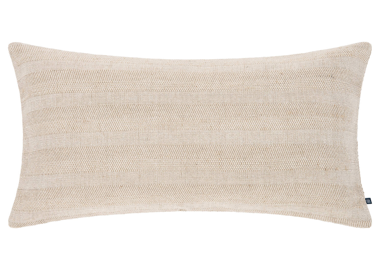 Coussin Clarence 12x22 naturel/latté