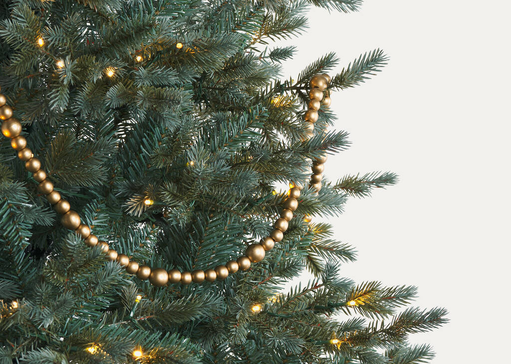 Lucia Bead Garland Gold