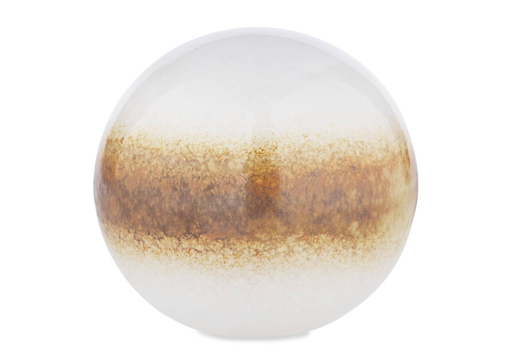 Grande boule décorative Oceania blanche
