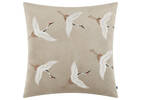 Eloise Crane Pillow 20x20 Ash/Ivory