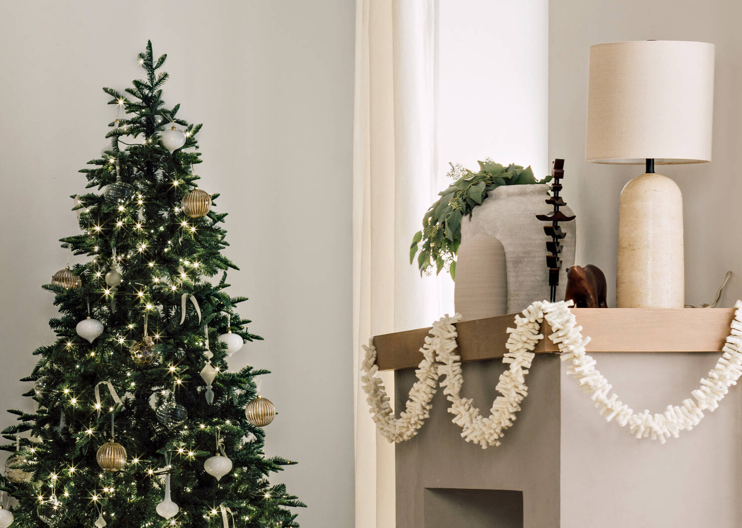 Sapin pré-illuminé Yule 7,5 pi