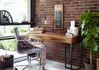 Fauteuil de bureau Swift -gris vintage
