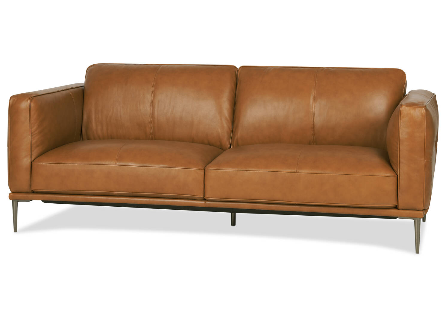 Jensen Leather Sofa Alec Tan Urban Barn