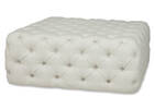 Watson Cocktail Ottoman -Foley Ivory