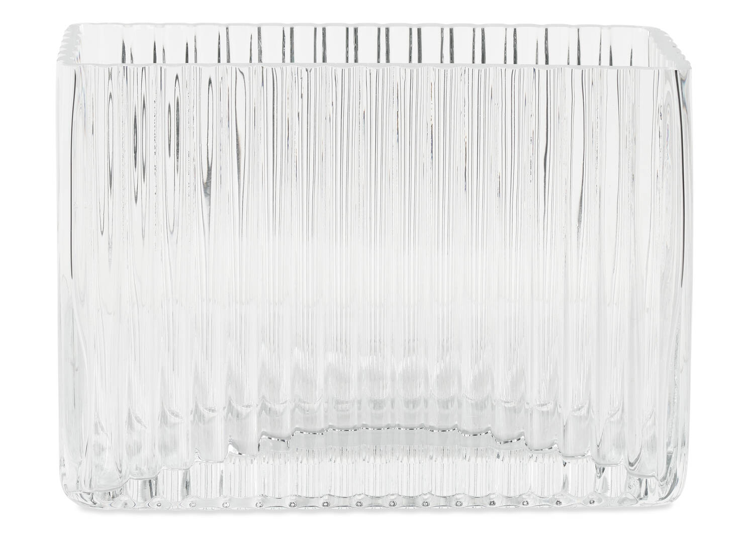 Dora Vase Wide Clear