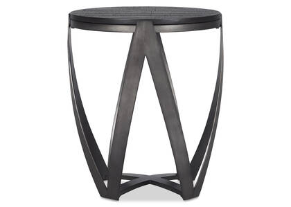 Argyle Side Table -Reviv Coal
