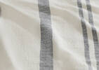 Ensembles de housse de couette en coton Landon ivoire/gris