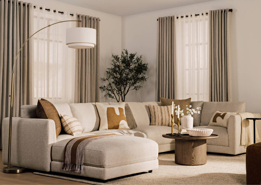 Lampe sur pied Amherst