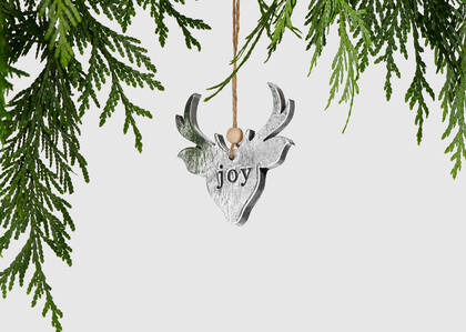 Joy Iron Ornament