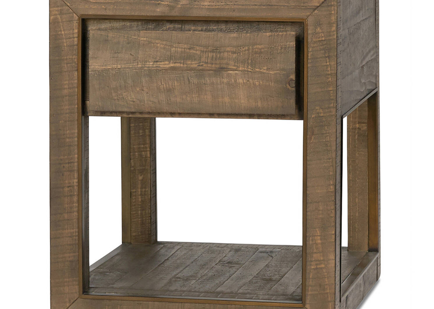 Mandalay Side Table -Dune Brown