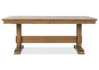 Edmond Ext Dining Table -Fawna Amber