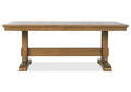 Edmond Ext Dining Table -Fawna Amber