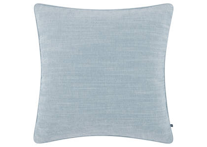 Coussin Bailey 20x20 bleu brume