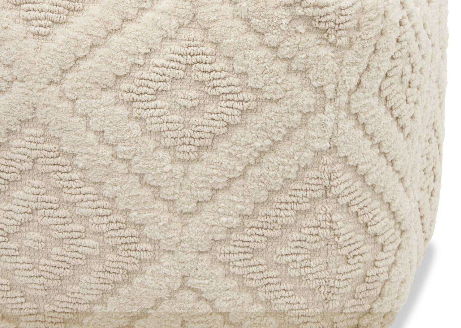 Westfall Pouf Natural