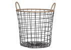 Jackman Wire Basket Medium Natural/Black