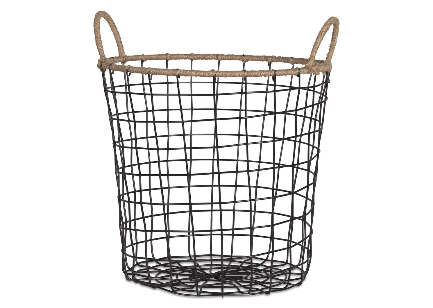 Jackman Wire Basket Medium Natural/Black