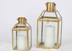 Monserrat Lantern Small Gold