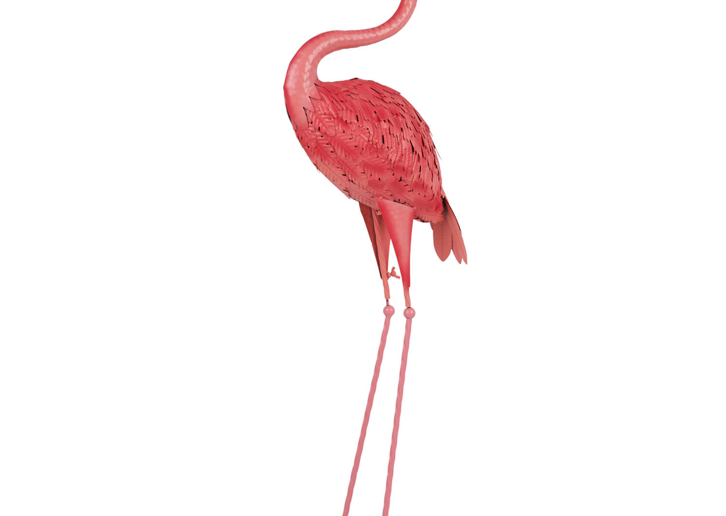 Faris Flamingo Up Garden Decor