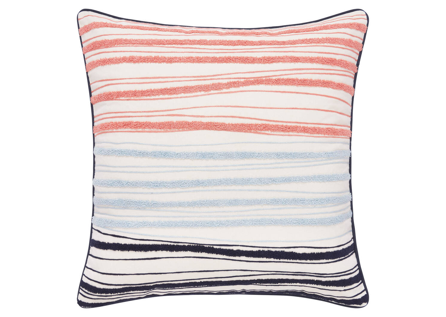Coussin Locale 20x20 corail/ball/Atl.